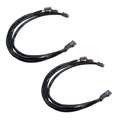 3 CORE 3 PINS 1AUTOMOTIVE 12V 3-PINWIRING HARNESS 1TO 2 SPLITTER FORR LED LIGHT BAR DUAL OUTPUT Y CAB(SPECIFICATION 3 CORE 3 PINS 1(14AWG))