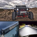 42INCH240W SUPER BRIGHT RGB LED LIGHT BAR DOUBLE ROW WATER PROOF 10/20/20/40/52 INCH CAR TRUCK(NATURAL WHITE SPECIFICATION,RATED POWER 36-300W BEAM ANGLE SPOT