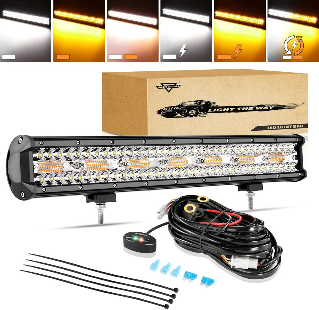 15 INCH 72 WAUTOMOTIVE 10/20/20/40/50/52 INCH 12V AMBER AURORA RGB STROBE LED MINI LIGHT (NATURAL WHITE SPECIFICATION  RATED POWER 36-300W BEAM ANGLE SPOT)