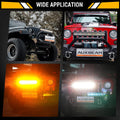 15 INCH 72 WAUTOMOTIVE 10/20/20/40/50/52 INCH 12V AMBER AURORA RGB STROBE LED MINI LIGHT (NATURAL WHITE SPECIFICATION  RATED POWER 36-300W BEAM ANGLE SPOT)