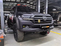 LC 200 Front Bumper -Carbon Steel Black
